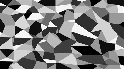 Premium Vector | Abstract geometric polygon black and grey background ...