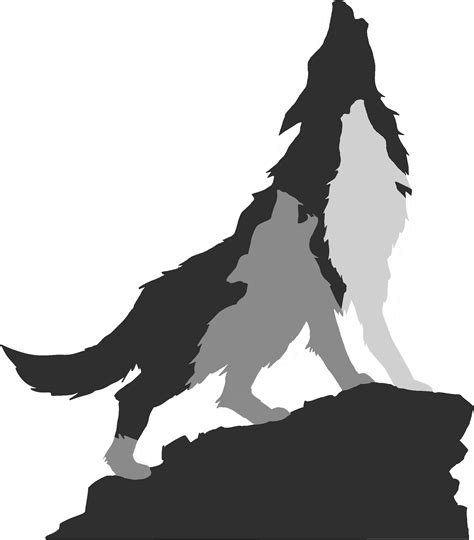 Pin on Wolf Pack | Wolf silhouette, Silhouette tattoos, Wolf artwork