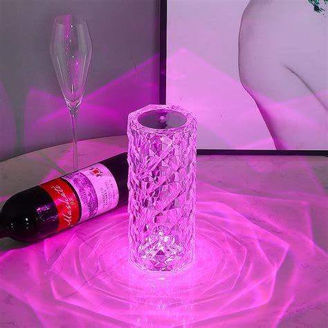 LED Table Lamps Multi Color Touch Diamond Crystal Lamp, For Decoration, Acrylic at Rs 290/piece ...