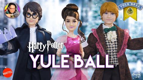 Harry Potter Yule Ball Dolls - Hermione Granger, Ron Weasley - Review | Mattel | Wizarding World ...