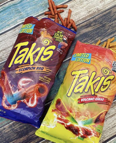 Takis Has 2 New Limited Edition Flavors That Change Color With Every Bite in 2022 | Snack chips ...