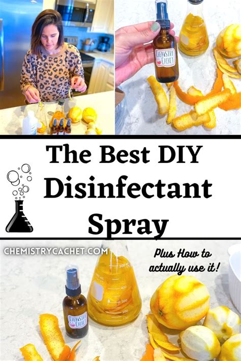 DIY Disinfectant Spray Plus How To Actually Use It