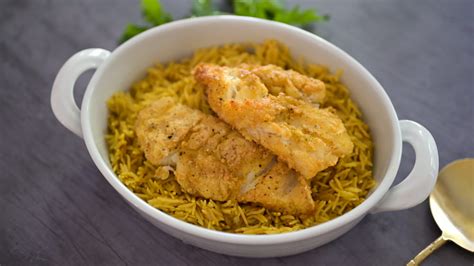 Sayadieh (Lebanese Rice & Fish) - Simply Lebanese