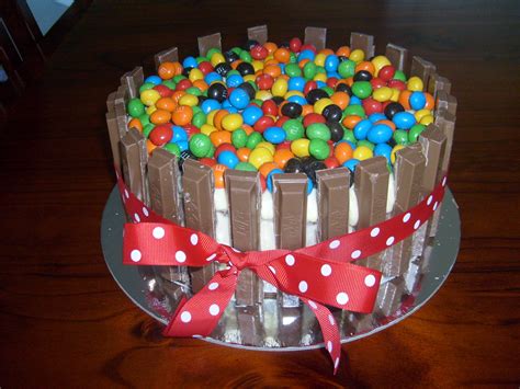 10th Birthday Candy Cake