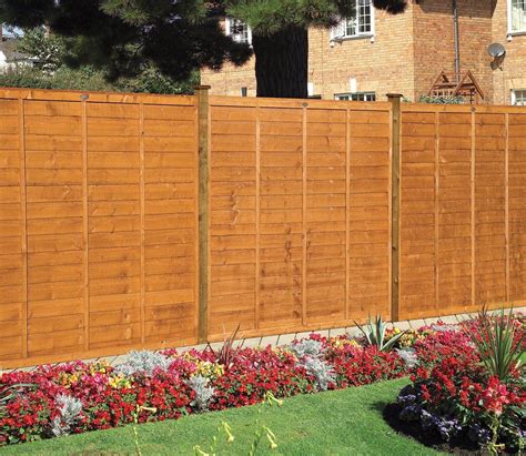 Grange Professional Golden Brown Lap 6 x 6 ft Fence Panel | Fence panels, Pressure treated ...