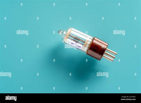 Vintage electronic radio tubes Stock Photo - Alamy