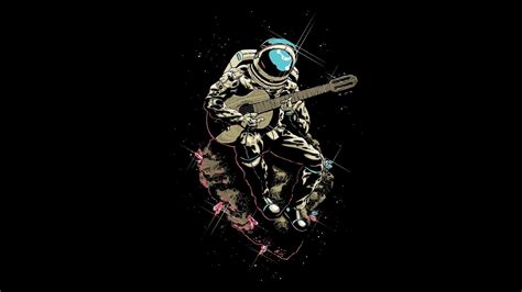 Astronaut Plays Guitar - High Definition Wallpaper | Astronaut ...