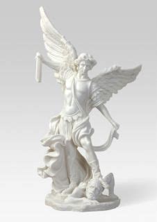 Detailed Bronze Saint St. Raphael Archangel Statue 11 Tall