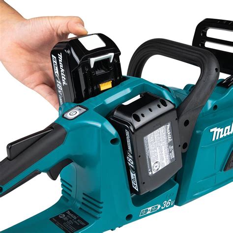 Makita XCU07PT 36 Volt X2 14 Inch 5.0Ah Cordless Chainsaw Kit w/ 2 Batteries