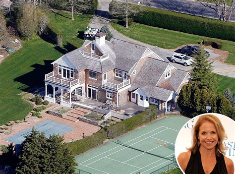 Katie Couric from Celebrity Homes in the Hamptons | E! News