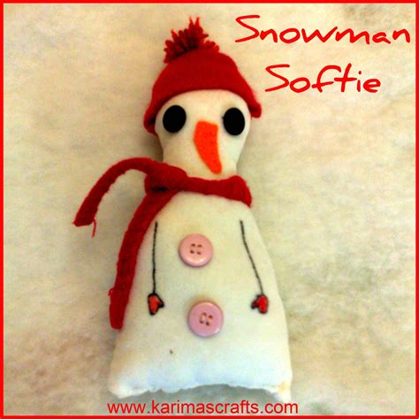 Karima's Crafts: Snowman crafts