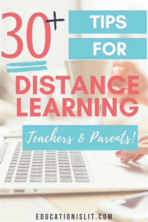 Distance Learning Tips for Teachers | Distance learning, Online ...