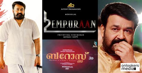 Massive projects lines up for Mohanlal; Empuraan to start rolling after ...