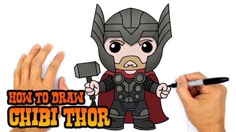 How to Draw Thor | The Avengers - YouTube