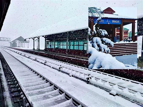 Railway Minister Ashwini Vaishnaw shares photos of snow-covered ...