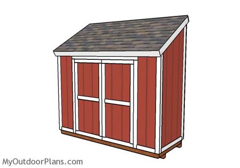 4x10 Shed Plans | MyOutdoorPlans | Free Woodworking Plans and Projects, DIY Shed, Wooden ...