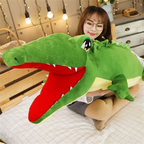 Giant Gator Soft Stuffed Plush Pillow Toy – Gage Beasley