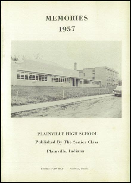 Explore 1957 Plainville High School Yearbook, Plainville IN - Classmates