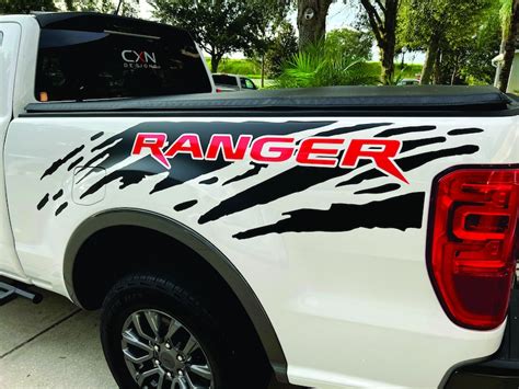 Ford Ranger Vinyl Graphics Decals Stripes 2019-2023 - Etsy