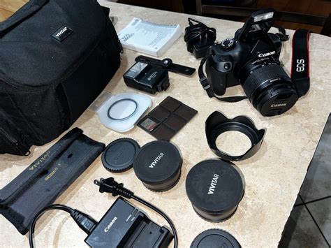 Canon EOS 4000D / Rebel T100 2.7-Inch LCD 18 Mp 1080p Video SLR Camera Kit 608410040489 | eBay