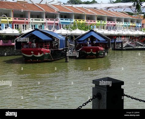 TongKang Boats Stock Photo - Alamy