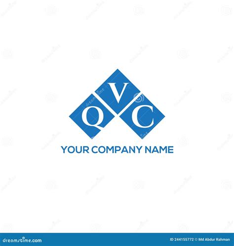 QVC Letter Logo Design on White Background. QVC Creative Initials ...