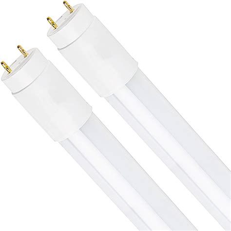 Luxrite LED 4FT Tubelight, 18W (32W Equivalent), 3000K Soft White, T8 ...