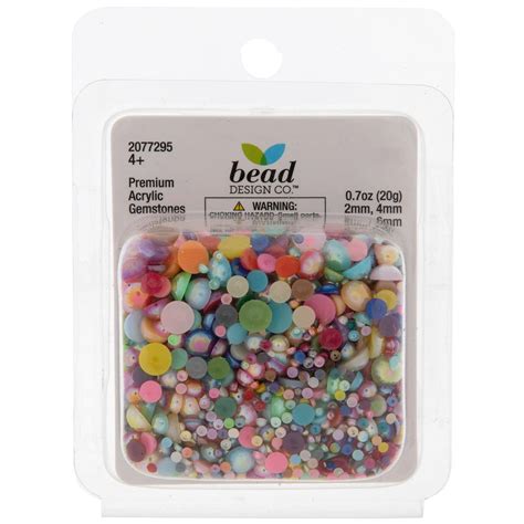 Multi-Color Acrylic Cabochons | Hobby Lobby | 2077295