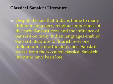 Indian literature | PPT