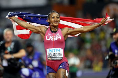 Sha'carri Richardson Bags First 100-Meter World Championship, Boosts 2024 Paris Olympic Drive ...