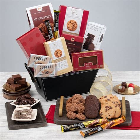 Father's Day Chocolate Gift Basket by GourmetGiftBaskets.com