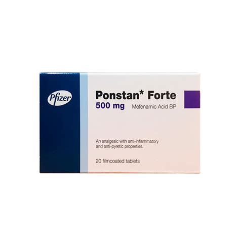 Buy Ponstan Forte 20 Tab. online | Boots KSA