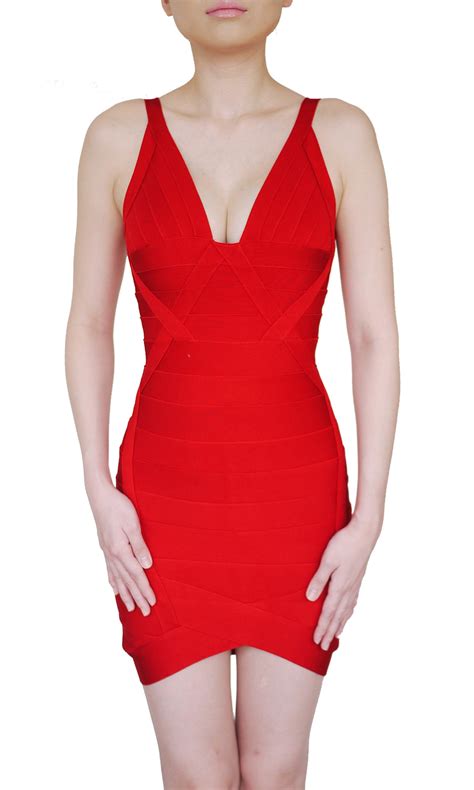 Red Bandage Dress Picture Collection | DressedUpGirl.com