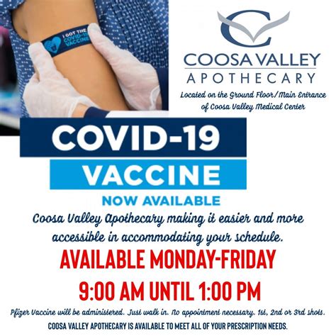 Vaccine Information | Coosa Valley Medical Center