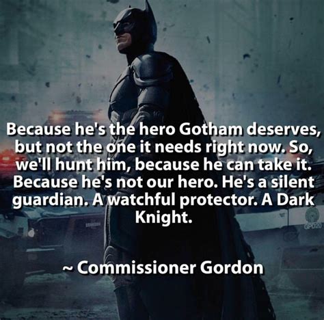 Gordon Batman Begins Quotes