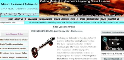 13 Websites To Learn Sitar Lessons Online (Free And Paid) - CMUSE