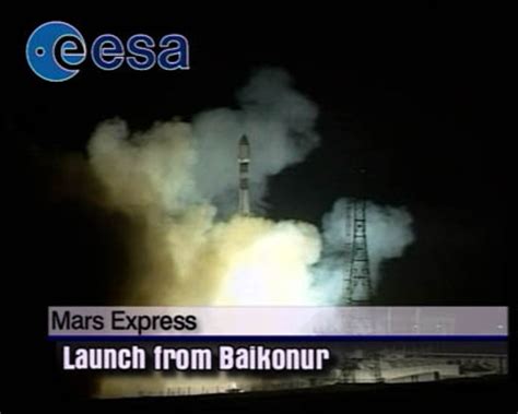 ESA - Mars Express - launch- stills 2