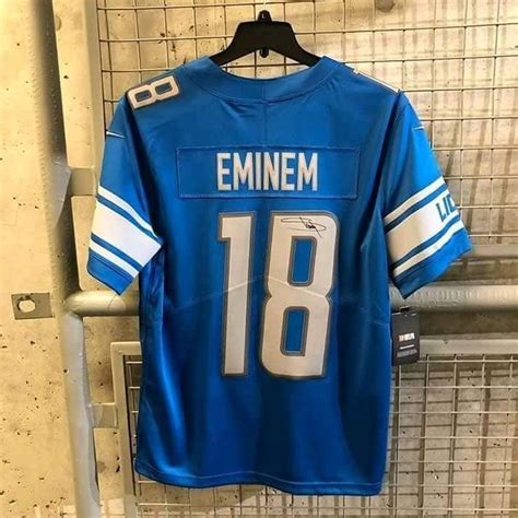 Honorary Captain EMINEM!! ️ #DetroitLions | NFL 2018-19 Eminem Slim Shady, Rap God, Detroit ...