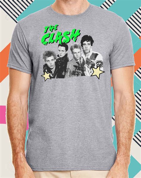 The Clash Members Band Shirt | Etsy