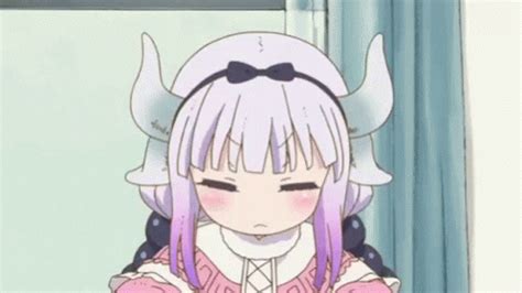 Kanna Kamui Miss Kobayashi Dragon Maid GIF - KannaKamui MissKobayashiDragonMaid Hey - Discover ...