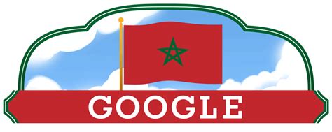 Morocco Independence Day 2023 Doodle - Google Doodles