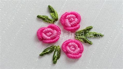 easy bullion knot rose tutorial for beginners|bullion stitch rose ...