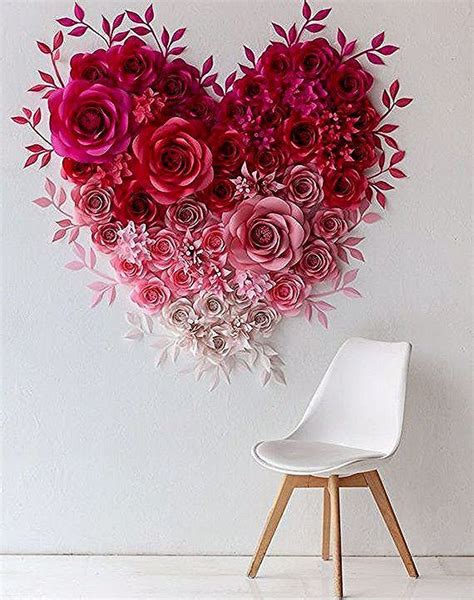 33 Gorgeous Valentine Wall Decor To Beautify Your Home - MAGZHOUSE