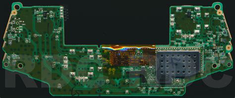 Schematic Xbox One Controller Circuit Board Diagram