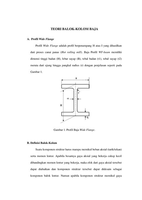 Teori Balok- Kolom BAJA Struktur+Baja+II - TEORI BALOK-KOLOM BAJA A ...