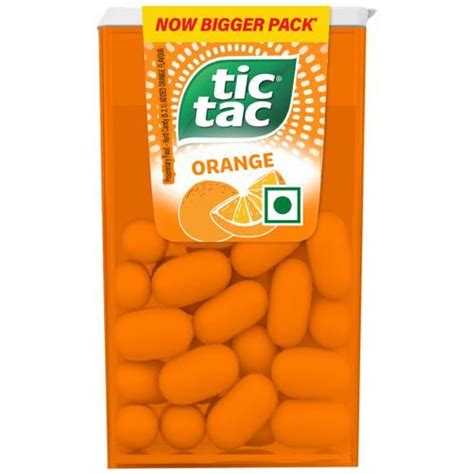 Buy Tic Tac Orange Flavored 7.7 Gm Online at the Best Price of Rs 13.50 - bigbasket