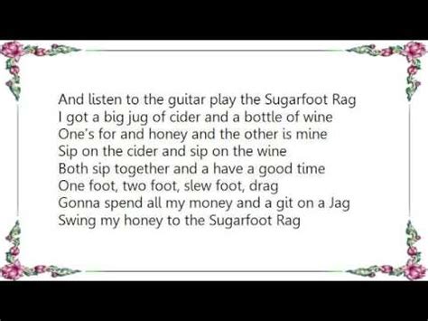 Ella Fitzgerald - Sugarfoot Rag Lyrics - YouTube