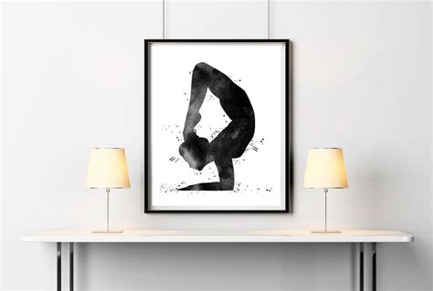 Yoga Wall Art Yoga Poses Yoga Poster Yoga Studio Decor - Etsy