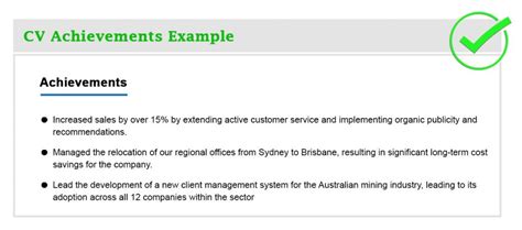 How to write achievements on a CV (with 12 examples) for 2024 | Writing ...