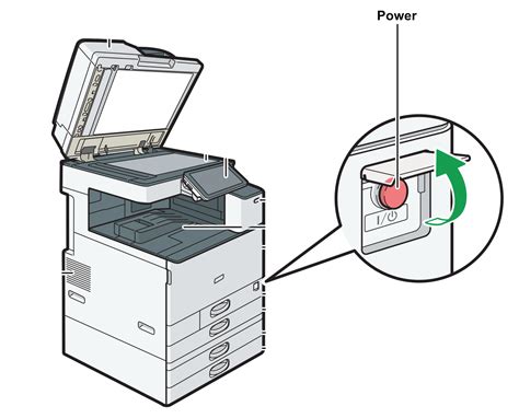 Restart a Ricoh Printer